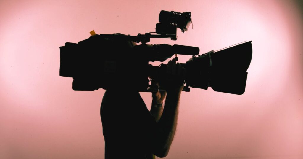 cameraman cameraploeg filmploeg trouwvideo videograaf